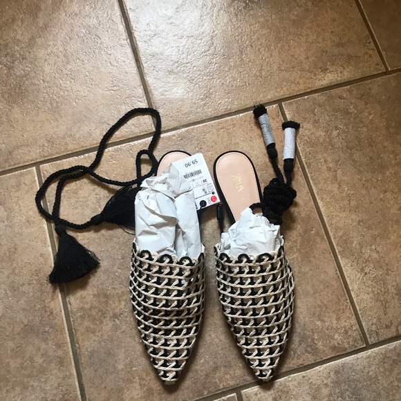 Zara flat woven mules - Picture 3 of 6